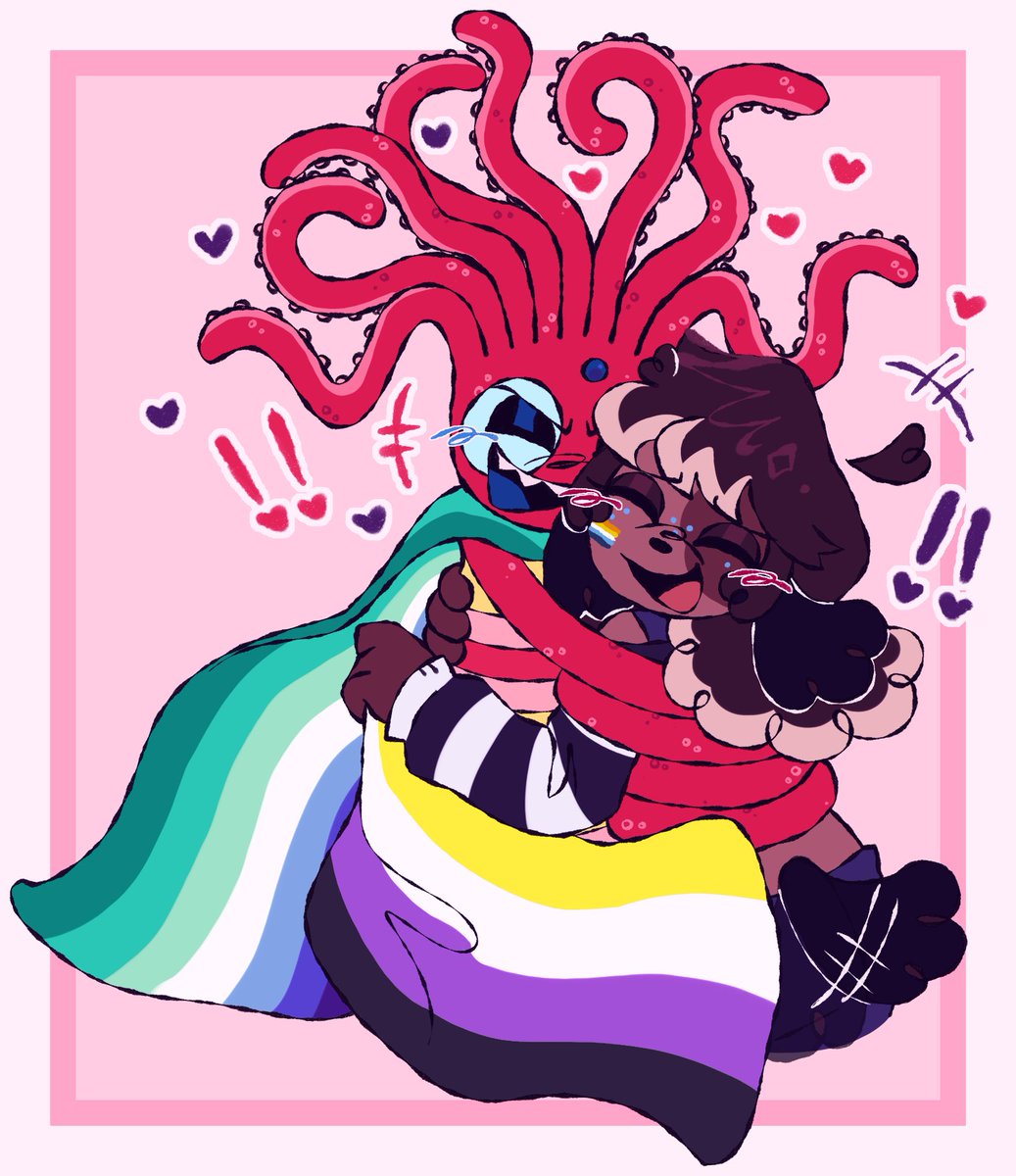 guy who makes pride art on the very last day of pride month

[ #parappatherapper #selfship ]