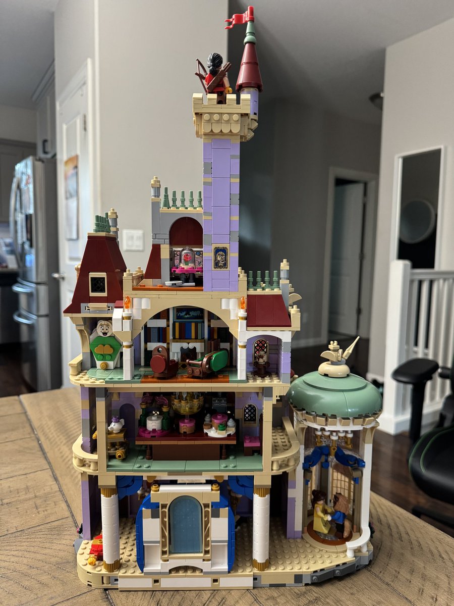 Just finished Belle’s Castle with my GF!

Amazing build. Loved it so much!