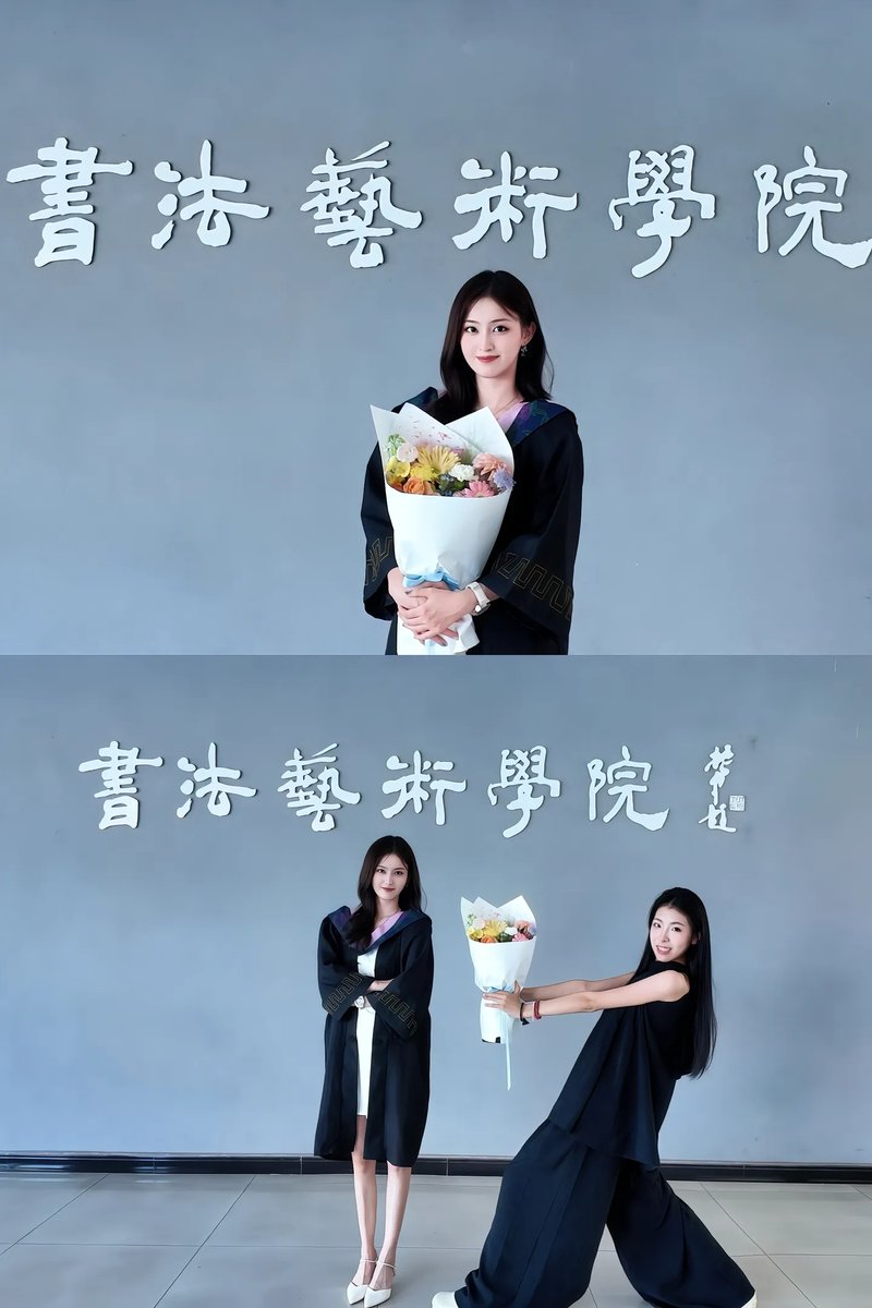 ycu1958's tweet image. Our talented seniors from the School of Calligraphy &amp;amp; Arts are turning their final pages in style!Dressed in academic gowns and radiant smiles, they’ve filled the campus with laughter, beauty, and lasting memories. 
#ClassOf2025 #CalligraphyAndArts #GradVibes #YCUGraduationSeason