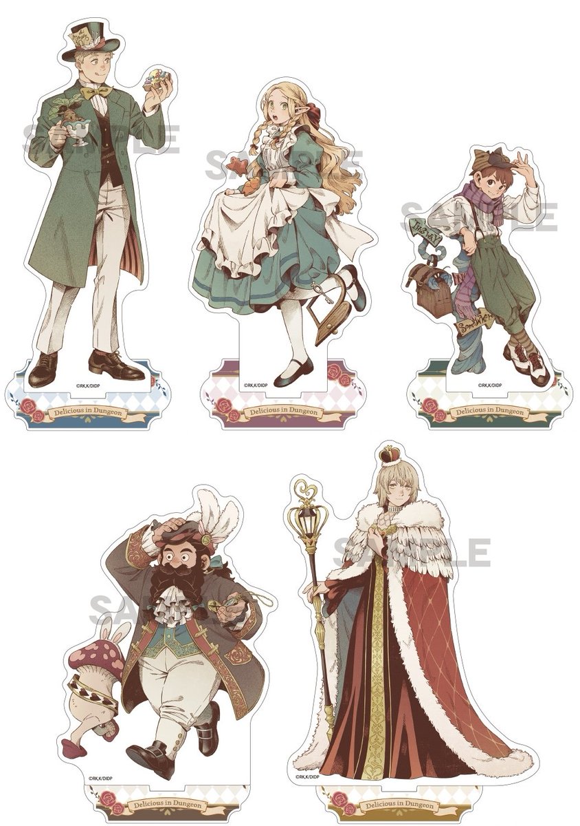 ダンジョン飯 アクリルスタンド 童話 アニメイトオンラインで予約開始！ ダンジョン飯 アクリルスタンド