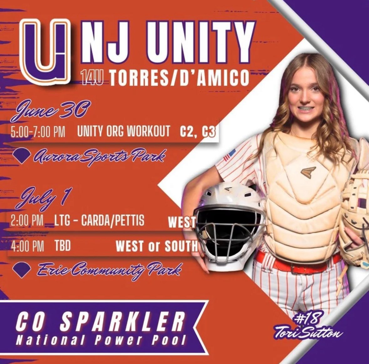 This weeks schedule👇🏼👇🏼