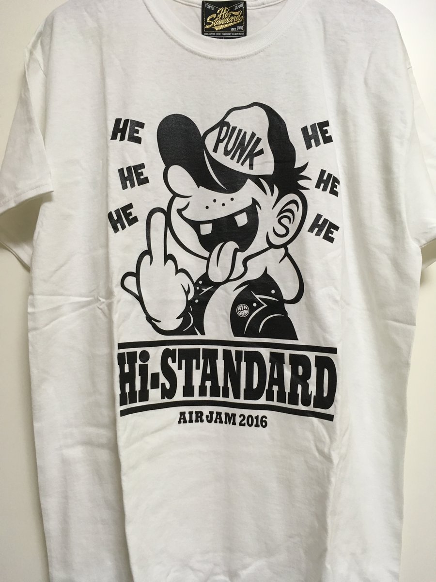 2000 ゲーム・おもちゃ・グッズ Hi-Standard AIR JAM 2016 Tシャツ XL