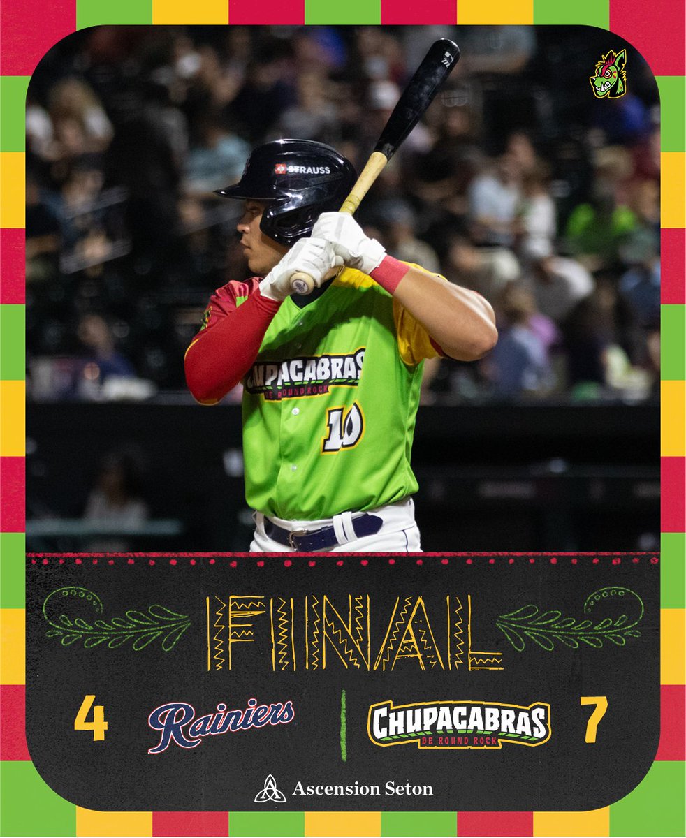 RRExpress's tweet photo. The #RRChupacabras walk it off and win the series on Sunday night!
๐ฐ: https://t.co/NVVNlGS0jV https://t.co/YuvxpM8NKb