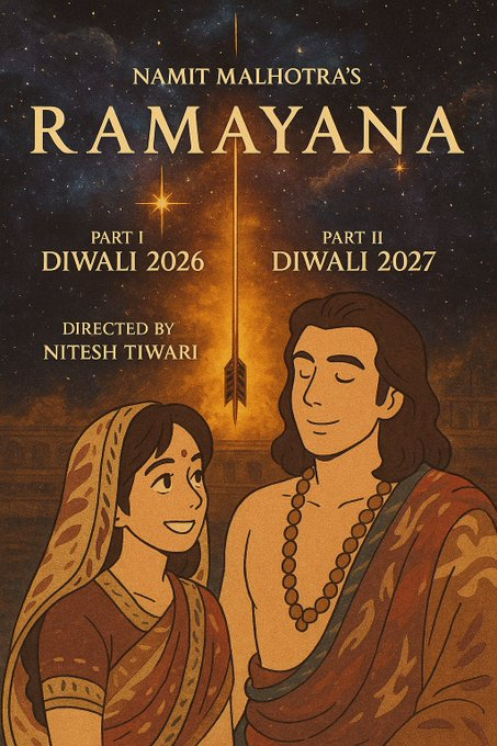 its_Isshant's tweet image. Something epic is on its way.... Stay Active!
RAMAYANA - 3rd July 🤞