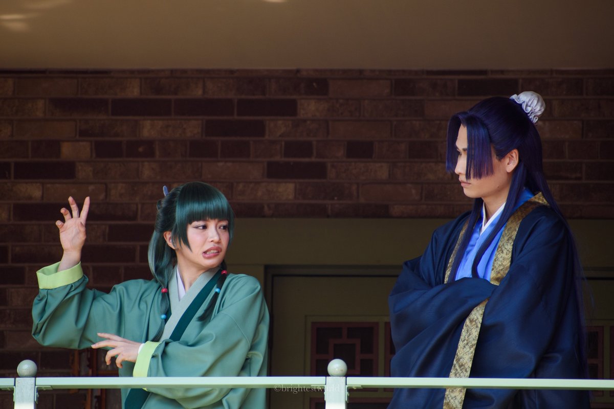 brightestworld_'s tweet photo. 薬屋のひとりごと ミステリーウォーク
6/30 プレスプレビュー 🍃

猫猫と壬氏様のやり取りがメロすぎる...😇
これは、オタク、沼るやつ......🥺🫨🥺🫨

#USJファン https://t.co/Q1t2zIO7UR