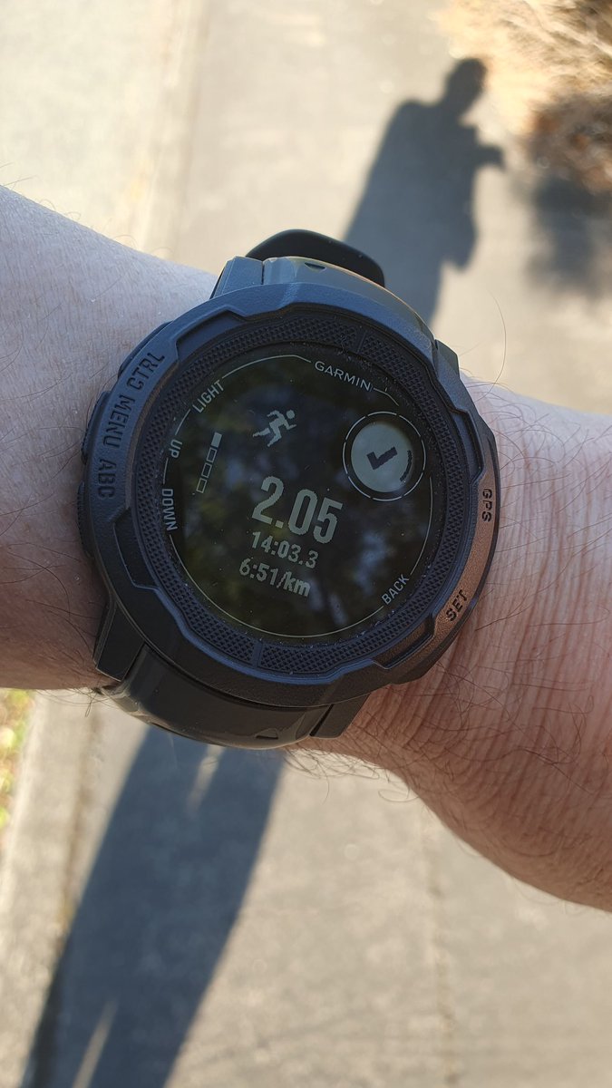 Just done a very very hot 2k easy run to test the knee again and it's survived once more 🥳 so I'll continue the very steady increase of distance over the coming weeks but I'm currently a long way off my beginning of the year running fitness levels 😄