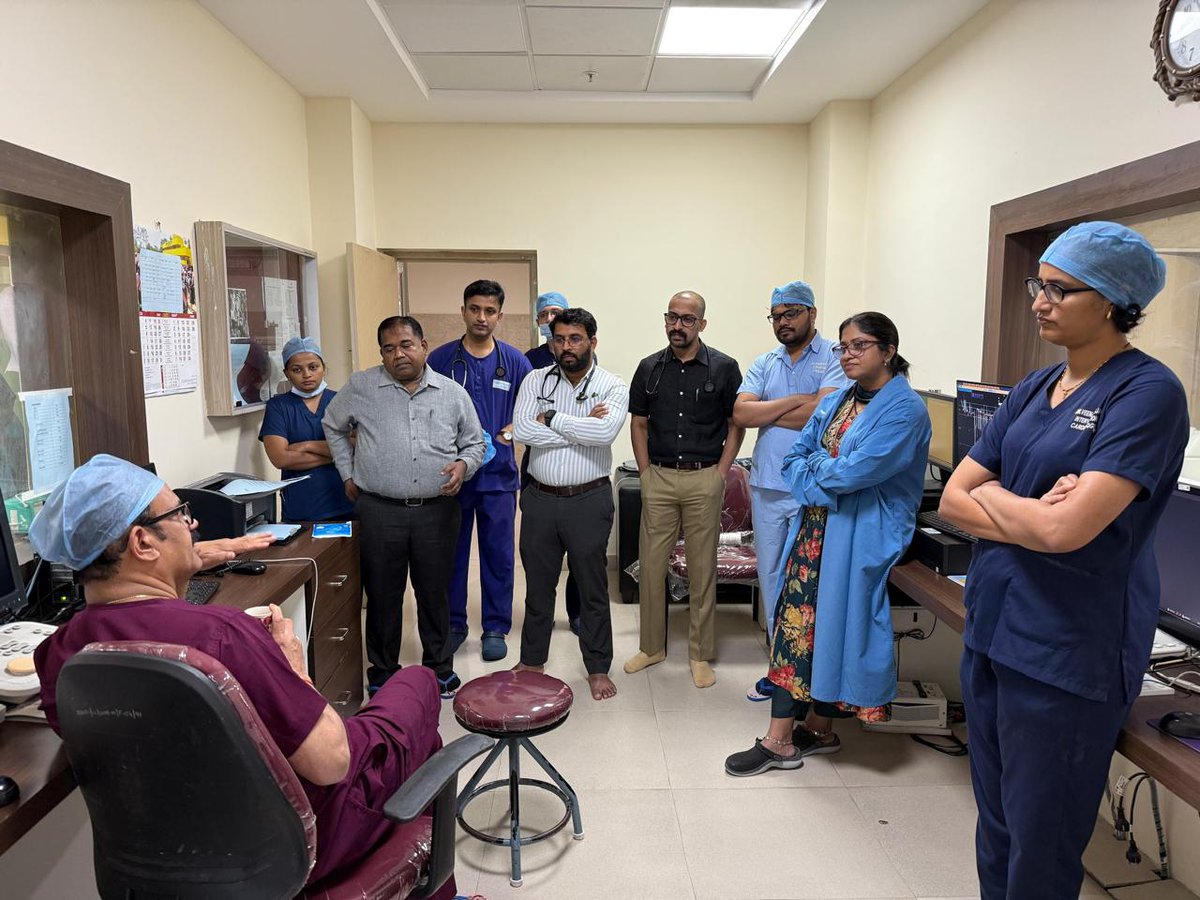 drprathapkumarn's tweet photo. From Calicut to Mysore—6 hr drive post-CTO workshop. On June 13, proctored at Sri Jayadeva Mysore: LAD OA, LCX CTO, &amp; a 4.5 hr Left Main CTO. Wrapped with CME &amp; great case sharing. Then off to Manipal HAL, where it all began 20 yrs ago. Grateful 🙏
#Cardiology #CTO https://t.co/HOsEq7Jedm