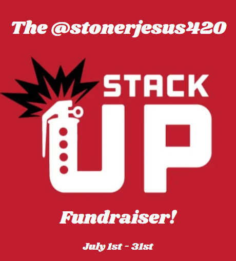 All through July <a href="/SithKittenGami1/">SithKittenGaming</a> and I will be raising money on <a href="/tiltify/">Tiltify</a> for the veterans gaming charity <a href="/StackUpDotOrg/">Stack Up</a>!

The link will drop here on X and at tiltify.com/@stonerjesus42… on the morning of July 1st!

Anyone who donates at least $10 will be eligible to win a dope prize