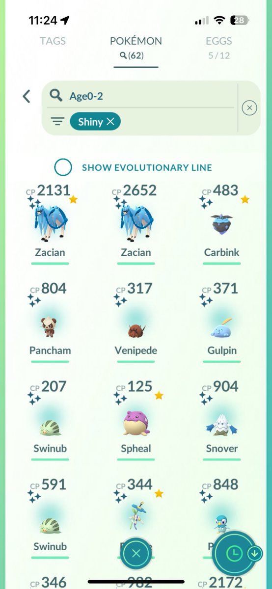 Managed to get 60+ shinys👀 how did yall do?
