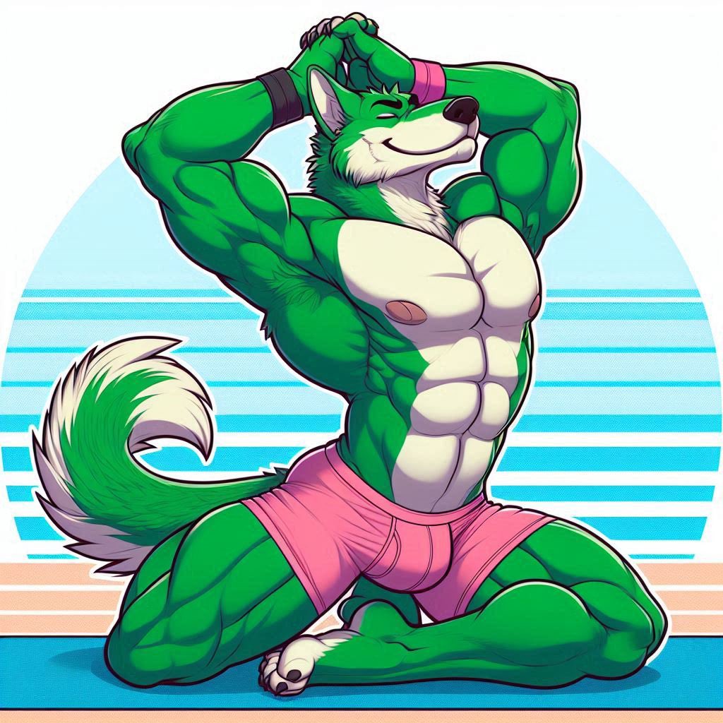 RexWolf00's tweet photo. Remember to take time for yourself today. Center yourself.
#AIart #AIfashion
#AIWolf
#AIfurryart https://t.co/LfOkeF9YZA