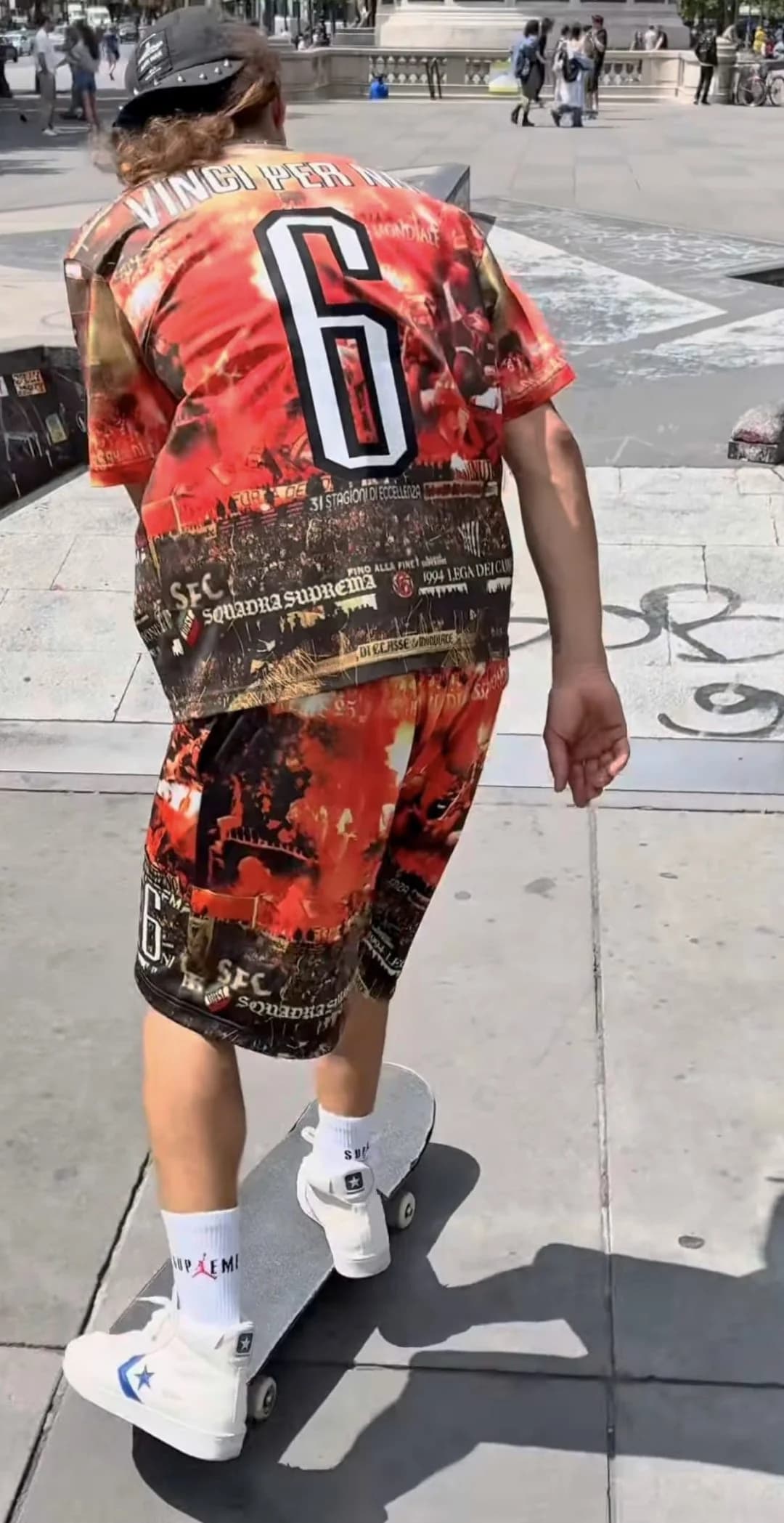 Supreme Vinci Per Noi Soccer Jersey Sサイズ Supreme Vinci Per Noi Soccer Jersey Multicolor Men's - SS25 - US