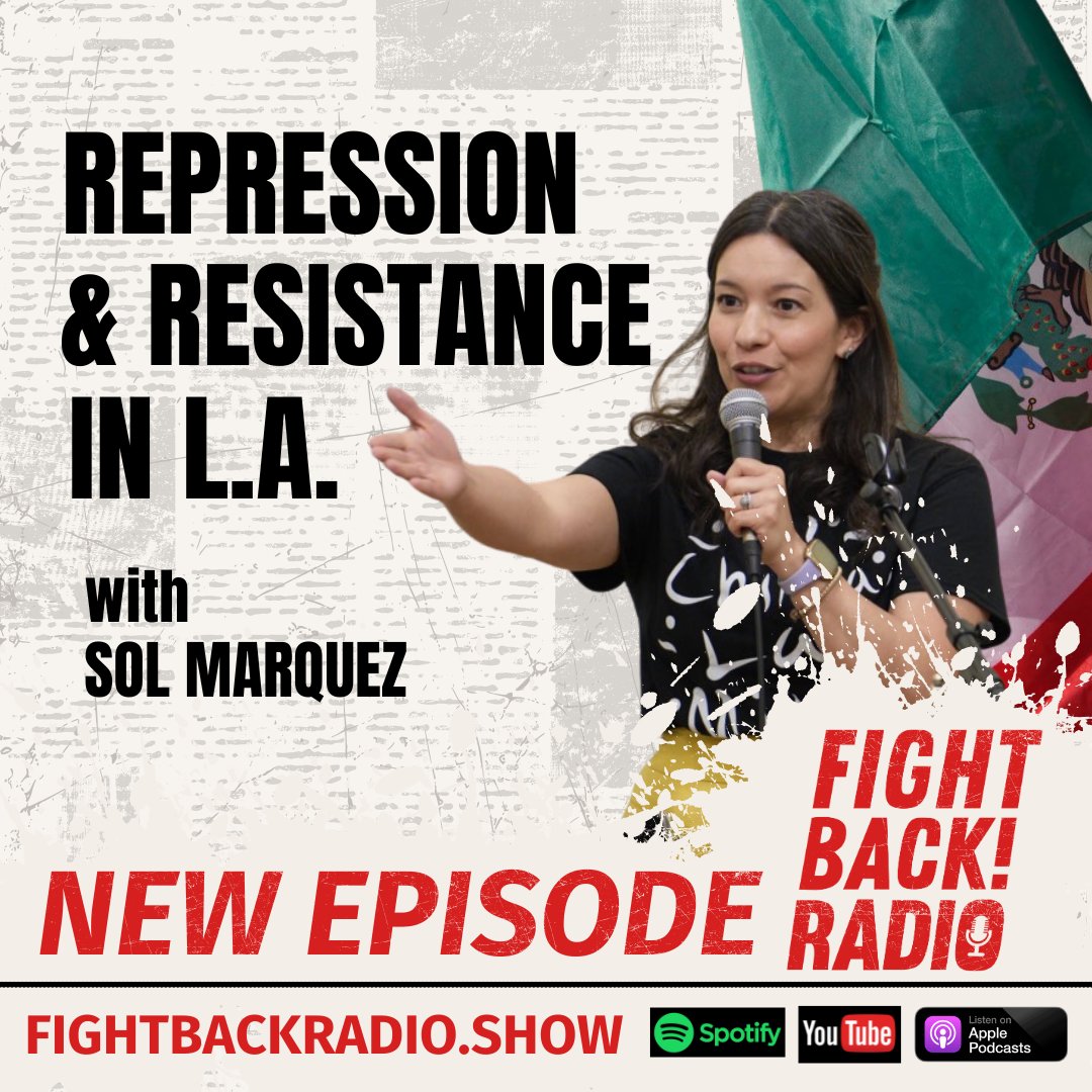 NEW: Sol Marquez of ⁠@centrocso⁠ gives an account of the immigrant rights struggle in LA. This includes ⁠the campaign to drop the charges of Alejandro Orellana, who is facing federal charges for protesting recent ICE raids.

Listen on any podcast platform or watch on YouTube!