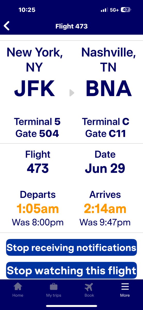 MelPackTeaches's tweet photo. @JetBlue This has been a terrible experience in customer service and communication.  @JetBlue  do better! https://t.co/kq5hcD0Zsv
