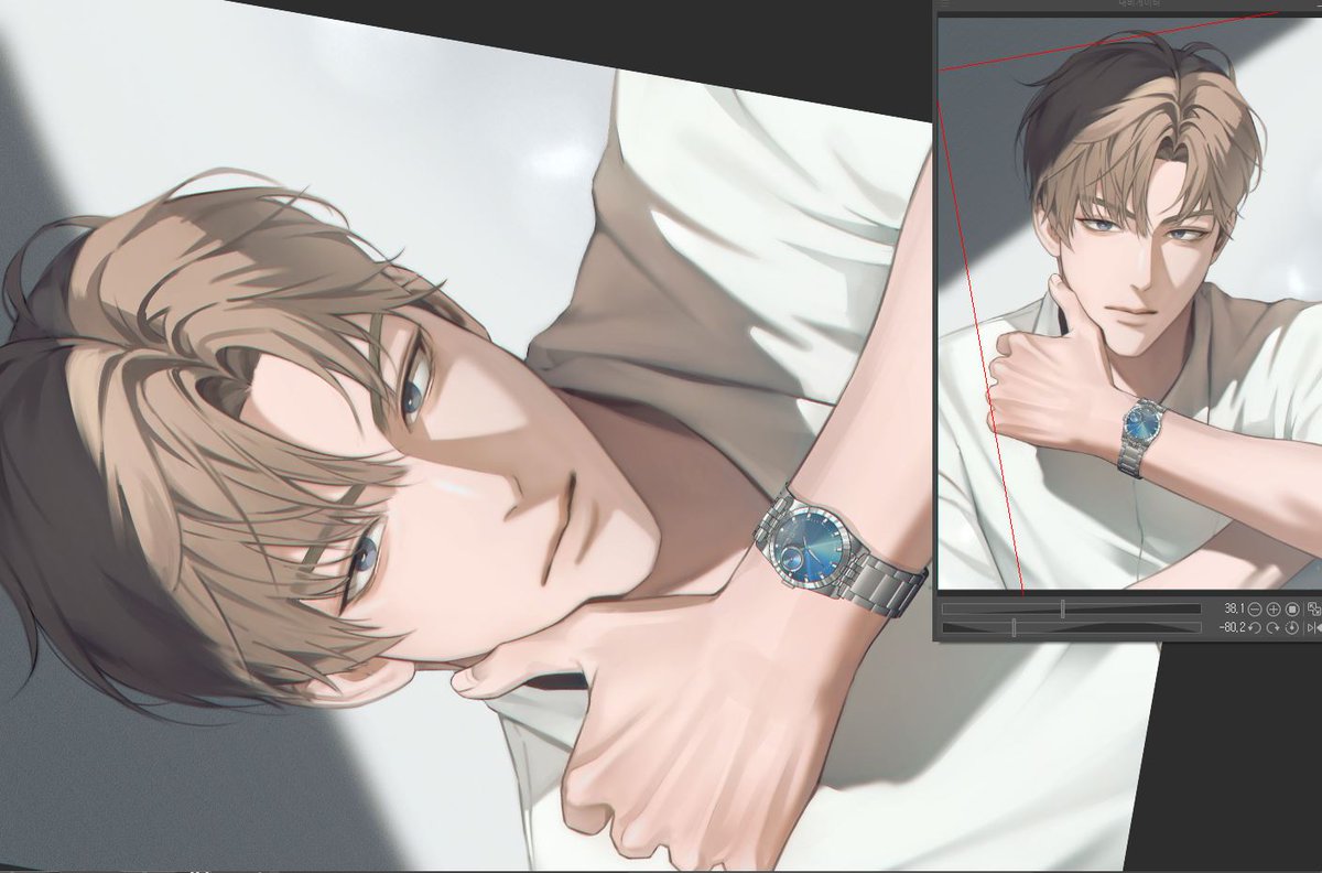 9taeX's tweet image. 커미션 작업 했습니다~!