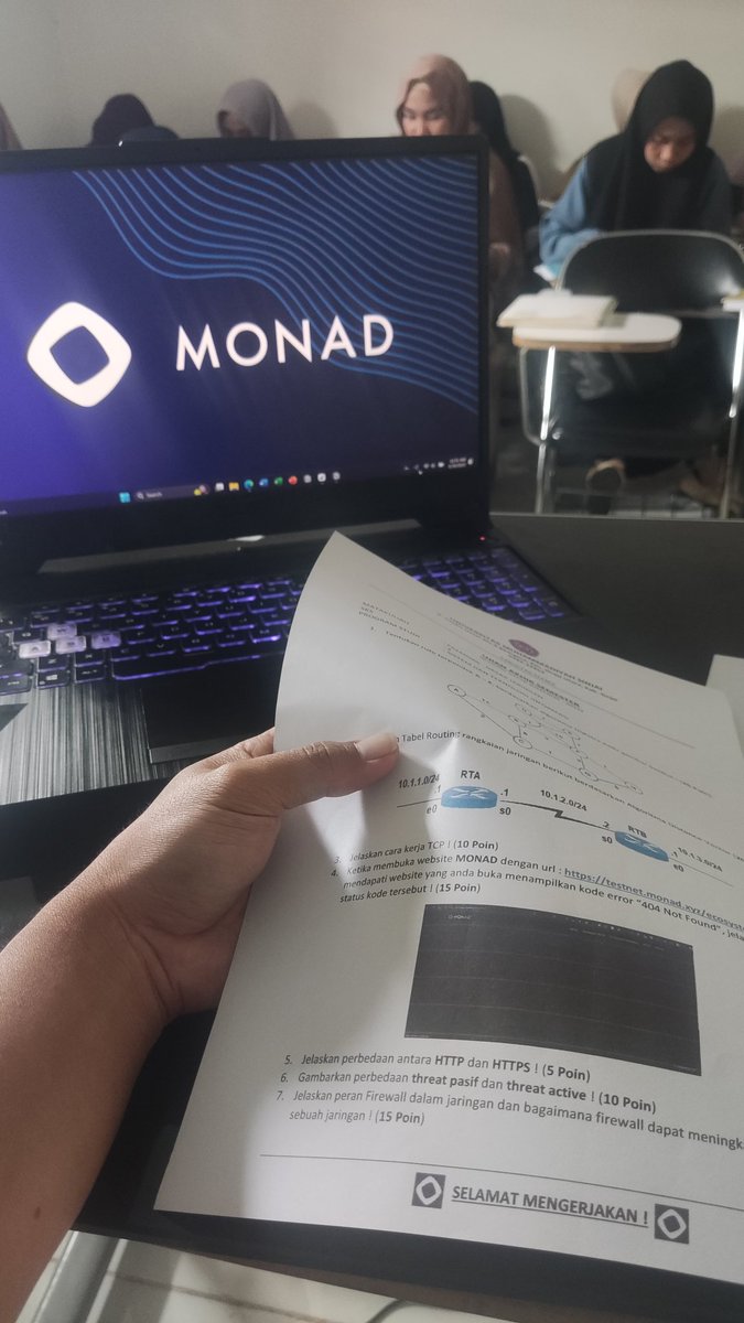 gmonad!

when you see it, you see it.
<a href="/monad_xyz/">Monad</a> were present and graced the student final Exam questions.