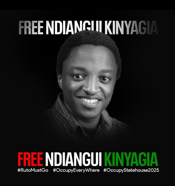 Tusisahau uyu aki
#FreeNdianguiKinyagia