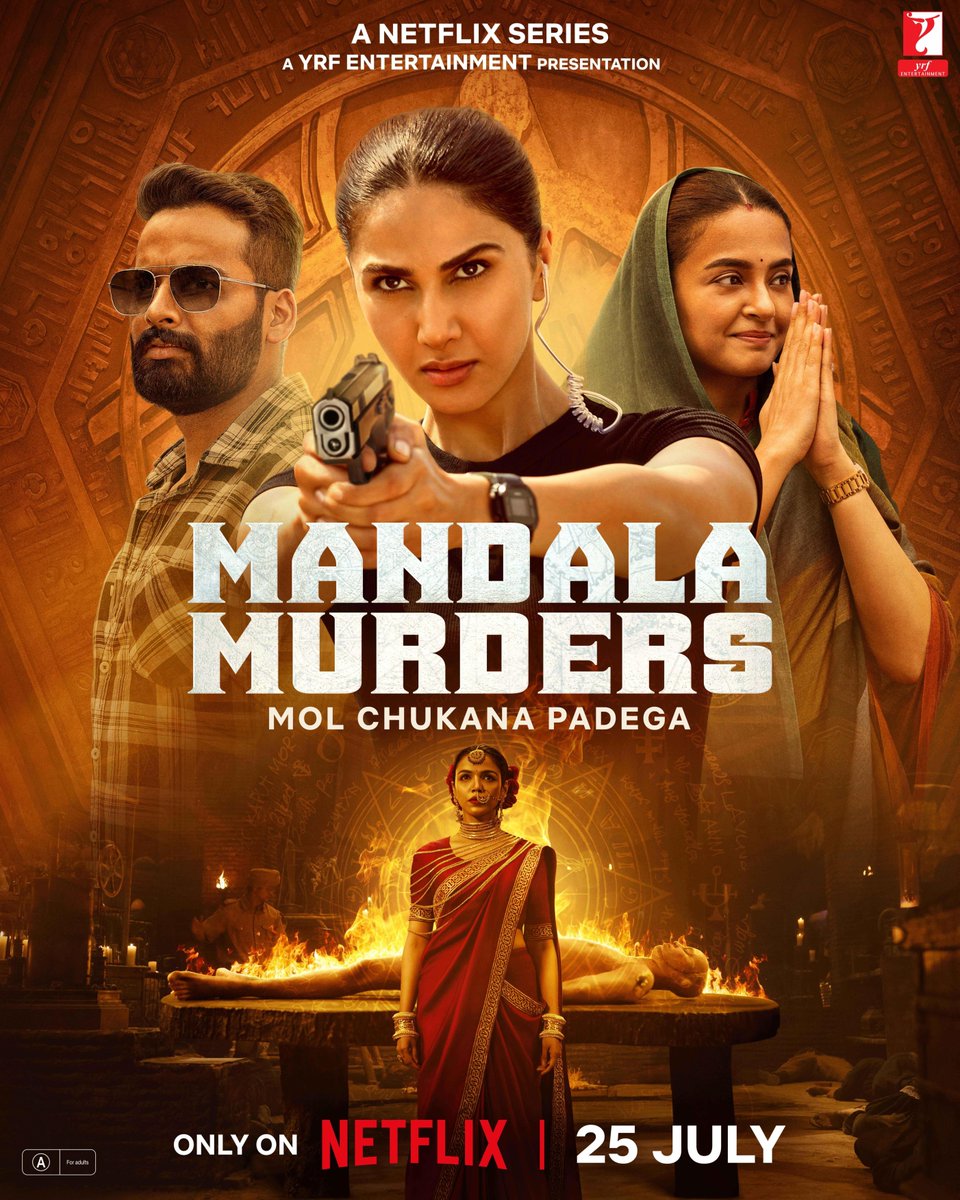 Netflix India (@netflixindia) on Twitter photo Har vardaan mein ek shraap chhupa hai, mol chukane ka waqt jald aane wala hai 🕸️
Watch Mandala Murders, out 25 July, only on Netflix.
#MandalaMurdersOnNetflix Har vardaan mein ek shraap chhupa hai, mol chukane ka waqt jald aane wala hai 🕸️
Watch Mandala Murders, out 25 July, only on Netflix.
#MandalaMurdersOnNetflix