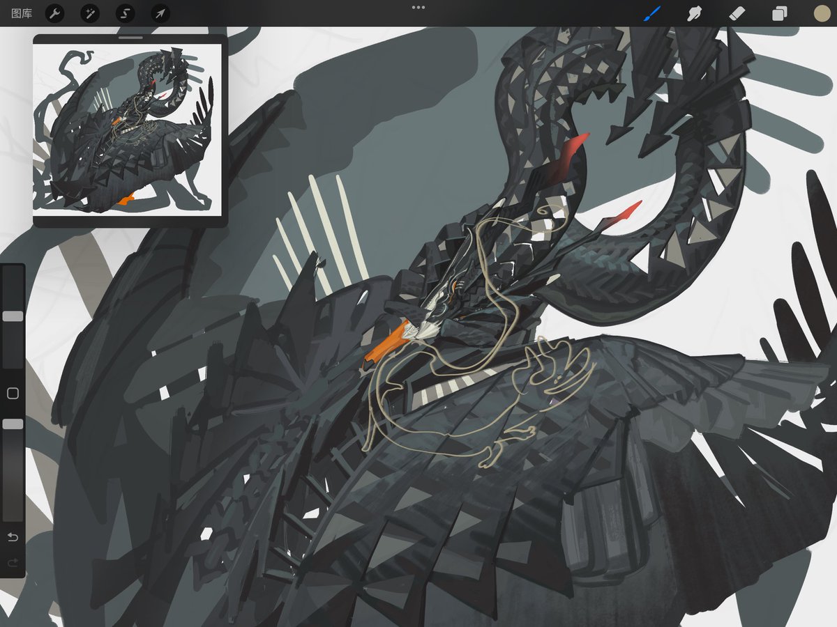 Working on a new full body of my oc