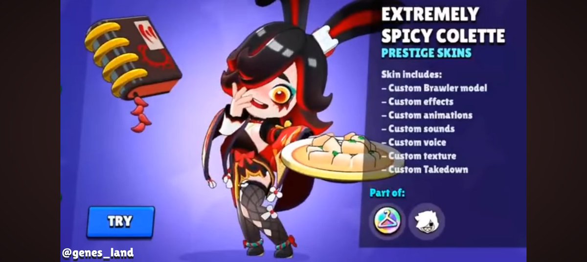 demon_rocket2's tweet image. Ni una skin mala para la loca en la versión china 🤌🔥
#BrawlStars 
#brawlstarsfanart 
#Brawlstarscolette