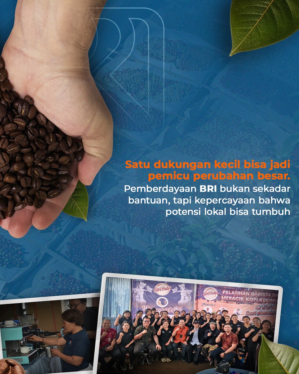 Di balik Kelompok Wanita Tani Sari Amerta Giri, ada cerita tentang perempuan yang berani melangkah, belajar hal baru, dan bangun desa lewat hasil bumi sendiri.

Lewat dukungan BRI bukan sekedar bantuan, tapi dapat bertumbuh bersama membuka peluang makin naik kelas!

#BRI