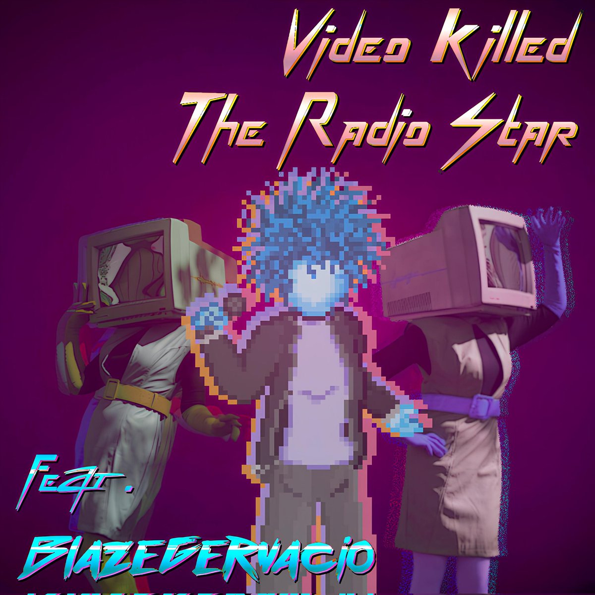 DialUpPrototype's tweet photo. NEW SINGLE "Video Killed The Radio Star" [cover] from @dialupdimension &amp; @blazegervacio

Track by @DialUpPrototype

Vocals by @blazegervacio &amp; @PsychadelicSong

#synthwave #retrowave #synthpop #vaporwave https://t.co/5hbHDXlYeu