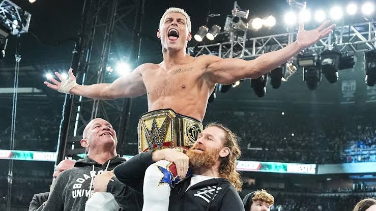 EliteRockerz 𝕏 (@eliteclubs0b) on Twitter photo - x1 Undisputed WWE Champion
- x2 Intercontinental Champion
- x8 Tag Team Champion
- x2 Royal Rumble Winner
- x4 WrestleMania Main Eventer
- Crown Jewel Champion
- 2025 King of the Ring
Happy 40th birthday to one of the greatest babyfaces in wrestling history, <a href="/CodyRhodes/">Cody Rhodes</a>! 🔥🎉 - x1 Undisputed WWE Champion
- x2 Intercontinental Champion
- x8 Tag Team Champion
- x2 Royal Rumble Winner
- x4 WrestleMania Main Eventer
- Crown Jewel Champion
- 2025 King of the Ring
Happy 40th birthday to one of the greatest babyfaces in wrestling history, <a href="/CodyRhodes/">Cody Rhodes</a>! 🔥🎉