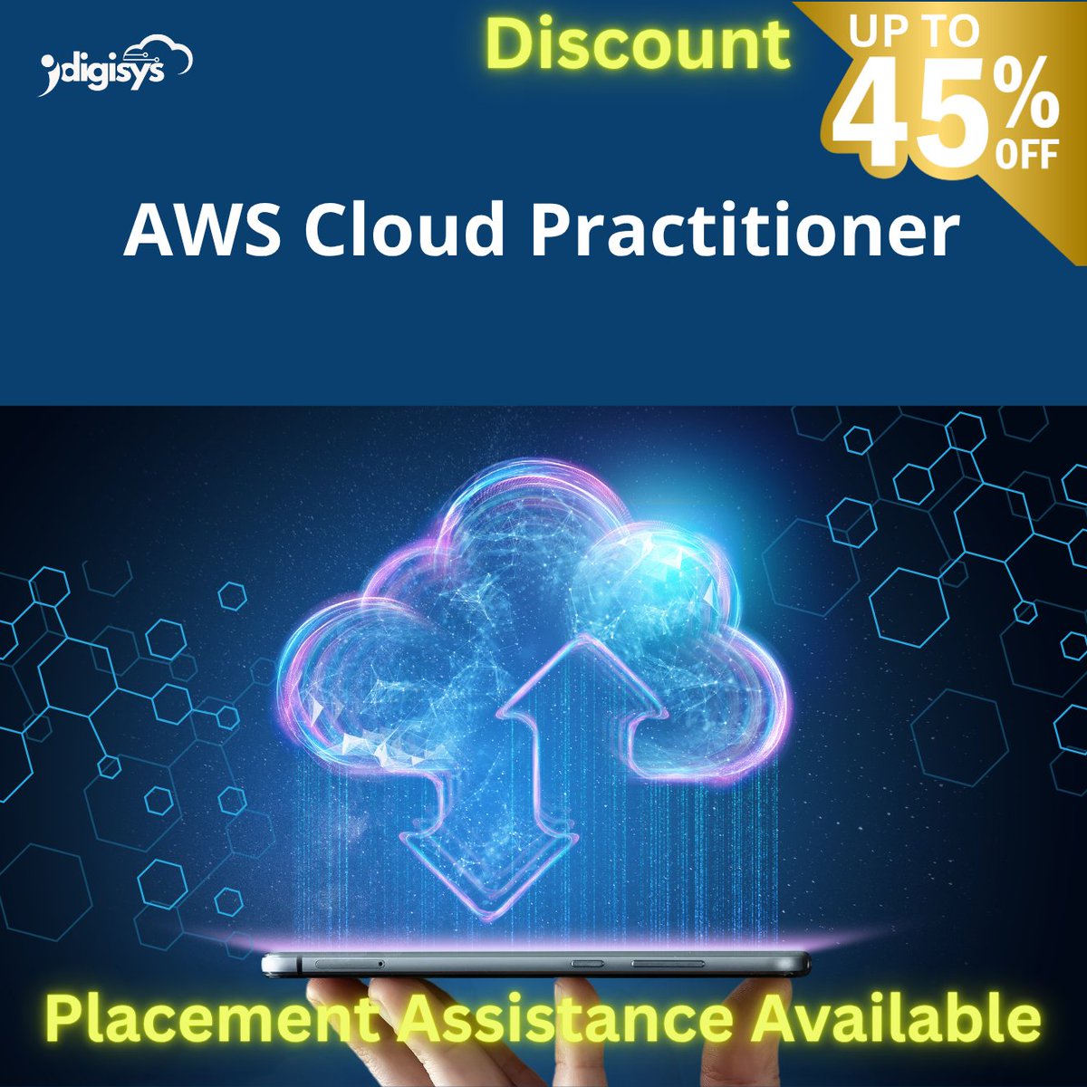 idigisyscloud's tweet photo. Launch Your Cloud Computing Career with Idigisys!

1. Upto 45% Off on course
2. Live Classes
3. Voice talk with trainer
4. Chat with Trainer.
5. Doubt clearing sessions
6. Access to Study Material on LMS
7. Placement Assistance

#AWS #SOlutionArchitect #CloudPractitioner https://t.co/1zqvwQItAB