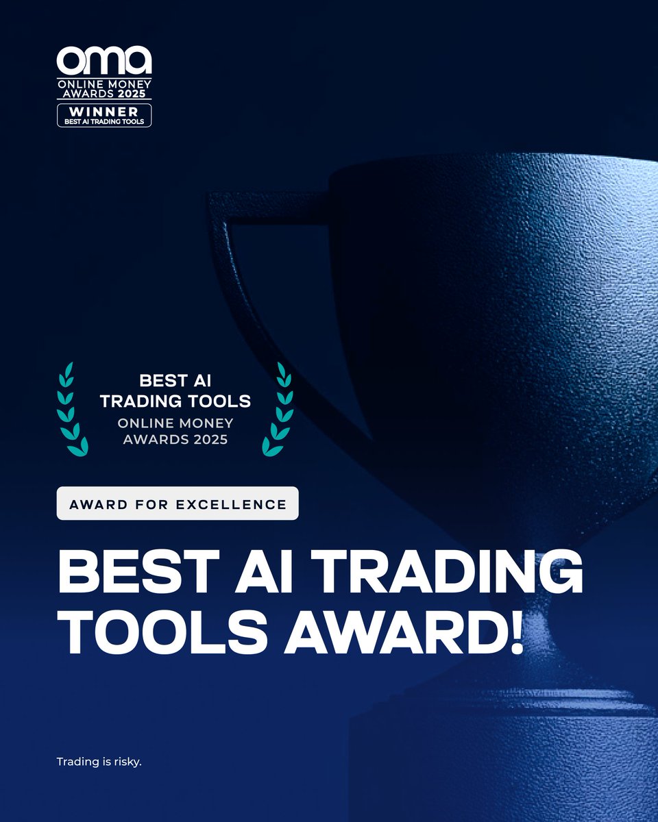 4xcofficial's tweet image. 🏆 4XC wins the 2025 OMA Award for Best AI Trading Tools!

Thanks to our traders &amp;amp; partners for your trust and support. We’ll keep building tools that power your success!

#4XC #OMA2025 #AITradingTools #AwardWinner #SmartTrading