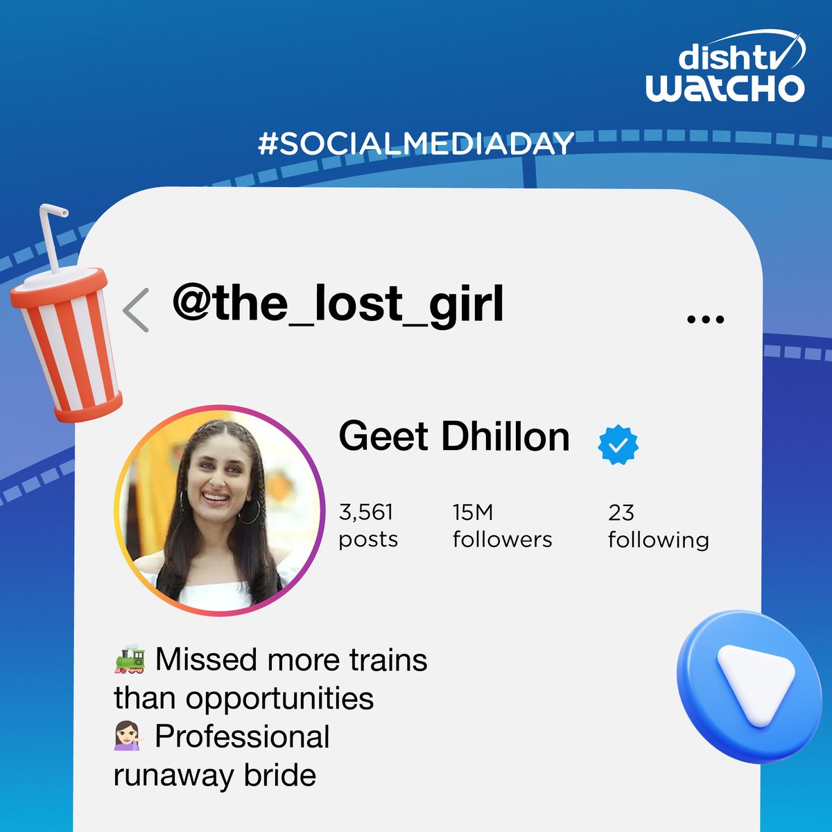 watchoapp's tweet photo. Imagine if your favourite OTT characters had a social media profile. What would they say?
What better day than Social Media Day to check that out!
#SocialMediaDay #OTTCharacters #IconicCharacters #ContentDestination #OTTEntertainment #Entertainment #DishTVWatcho https://t.co/G7fdHCw25K