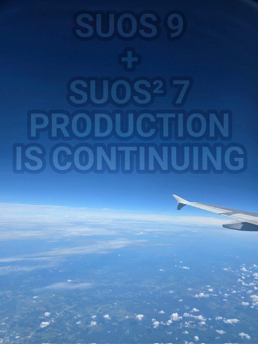 SUOSOSC's tweet image. We&apos;re back