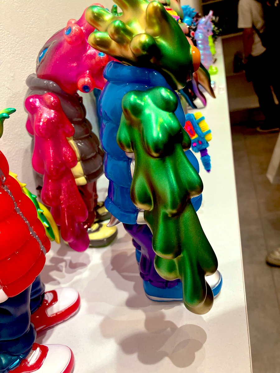 Otk_mop's tweet image. 短期間で滅茶苦茶楽しんだ気がする
@gyaromi さんの個展
@RAGE_ERADA さんのヤマシロヤイベント
@kakkowaraitoys さんの個展
後デザフェスとワンフェスか‥
富豪じゃないから財布が下敷きになりそう😂
#ソフビ