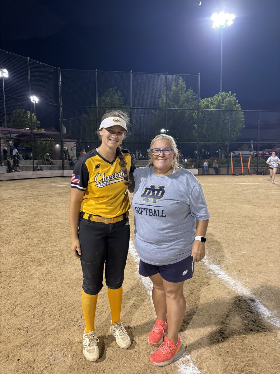 Alia Rowles (@aliarowles2027) on Twitter photo Had a great time at <a href="/NDsoftball/">Notre Dame Softball</a> camp tonight! So fun to work with the coaches and players in Colorado and there was great energy as always. Until next time!
Go Irish! ☘️
<a href="/2Ganeff/">Kris Ganeff</a> <a href="/CoachDeOliveira/">☘️Irish Coach Boo!☘️</a> <a href="/j_spitale/">Jamie Spitale</a> <a href="/Coach_pooch/">Mike “Pooch” Perniciaro</a> <a href="/joshbaer24/">Josh Baer</a> Had a great time at <a href="/NDsoftball/">Notre Dame Softball</a> camp tonight! So fun to work with the coaches and players in Colorado and there was great energy as always. Until next time!
Go Irish! ☘️
<a href="/2Ganeff/">Kris Ganeff</a> <a href="/CoachDeOliveira/">☘️Irish Coach Boo!☘️</a> <a href="/j_spitale/">Jamie Spitale</a> <a href="/Coach_pooch/">Mike “Pooch” Perniciaro</a> <a href="/joshbaer24/">Josh Baer</a>