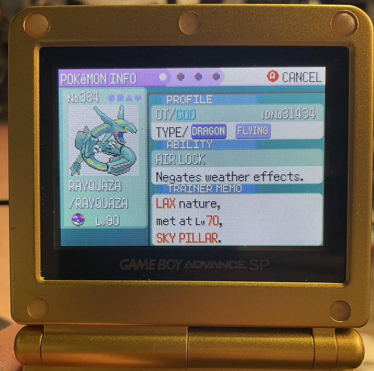METALJIMMY123's tweet photo. POKÉMON EMERALD
GAMEBOY ADVANCE SP
ELITE FOUR
DEFEATED!
NO CHEATS!
NO FAST FORWARD #gameboyadvancesp #gameboyadvance #ags101 #pokemonemerald #pokemon #gen3 #hoennregion #elitefour #defeated #nocheats #nofastforward https://t.co/P5X81Yyxx2