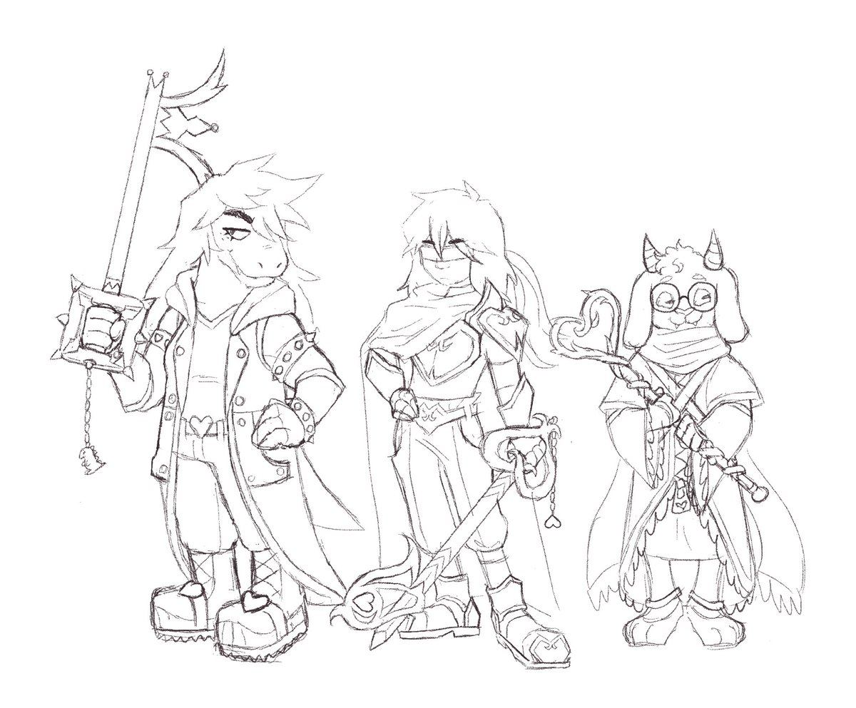 I hereby dub this au “Delta Hearts.”

(work in progress)

#deltarune