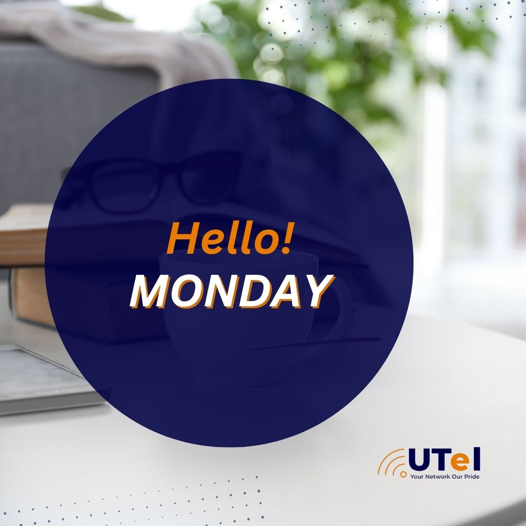 New week. New goals. Same strong you.
We are cheering you on to keep going and growing because we’ve got the connection, you’ve got the drive!

#MondayMotivation #UTelCares #KeepPushing