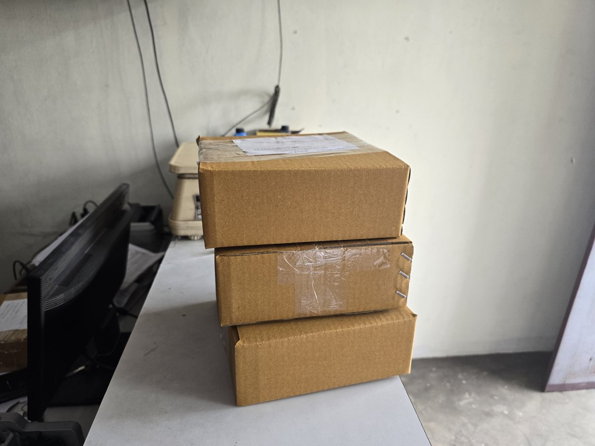 Courier packed and sent to the giveaway winners 🔥