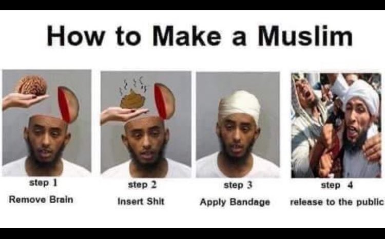 How to make a Muslim.