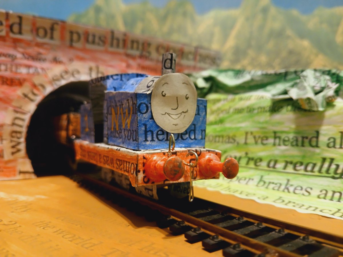 Ambitious_Gprod's tweet image. My submision for the #JustLikeAwdry dirama challenge!
Here's a recreatio from Thomas &amp;amp; the trucks.💙
