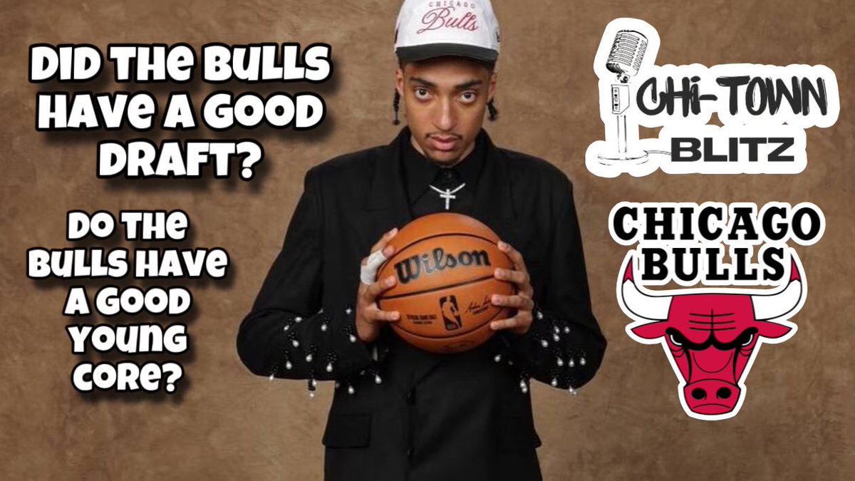 Chitownblitz's tweet image. Did the Bulls have a good draft or was it another year of misses? #chicagobulls #NBADraft #nbadraft2025
WATCH HERE: youtu.be/3iXTPwdFHZA?si…