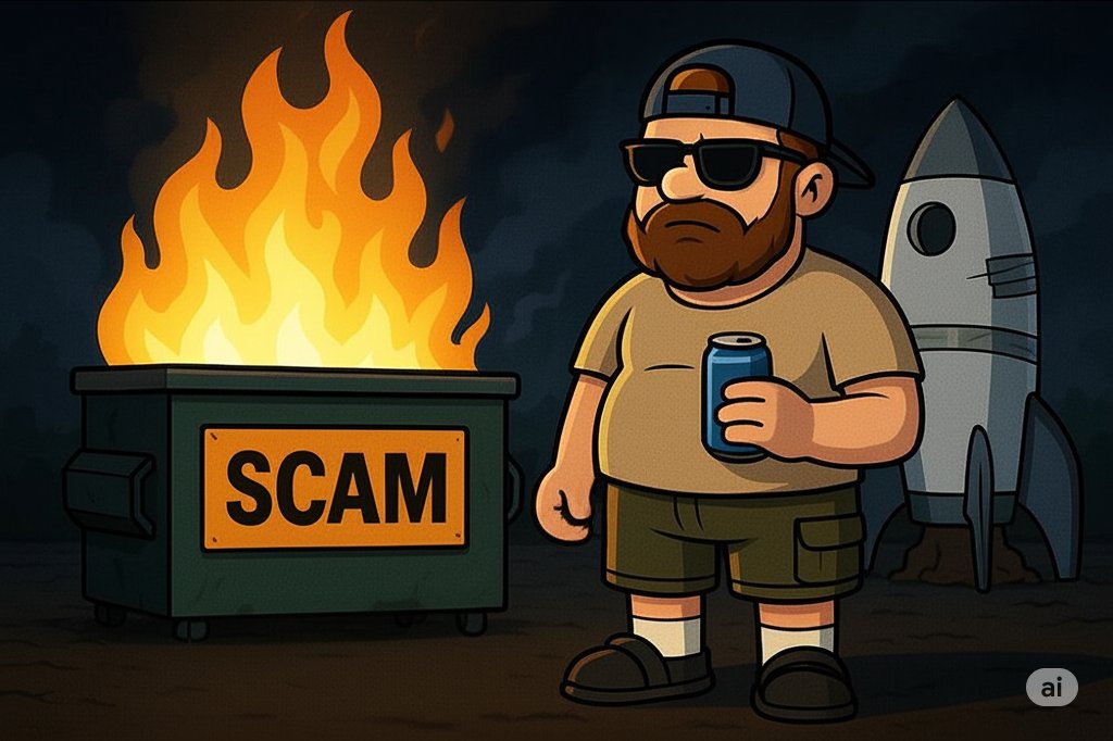 Markets rugged? Trust betrayed?

We still DAD ON. 👨‍🦱🔥

The dumpster's on fire, the rocket's duct-taped, and Dad's still flipping burgers and holding strong.

Because a real $DAD doesn't fold—he grills through the chaos.

#DadBodCoin #DADToken #SolanaMemeCoin #ScamResistant