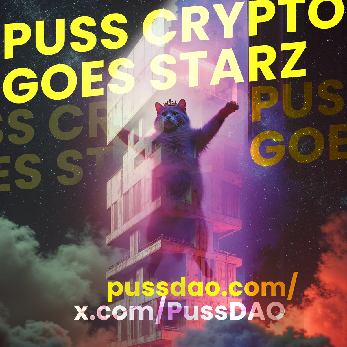 cryptifyx19's tweet photo. $PUSSDAO isn't just a memecoin, it's a movement! 😻 This amazing project is building a purr-fect community, supporting cat welfare, and empowering shelters with crypto! So proud to be part of this pawsome revolution! 🐾 #PUSSDAO #CryptoCommunity #Blockchain #Cats #Memecoin 🚀 https://t.co/J3LgLuLS0L