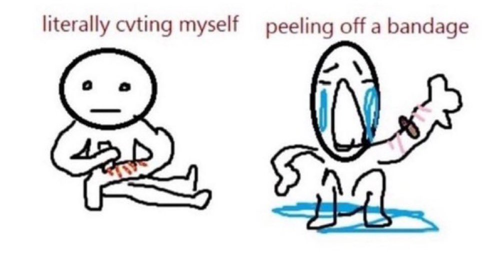 dazai explodes after taking your razors of shedtwt (@bloodybedsheett) on Twitter photo 