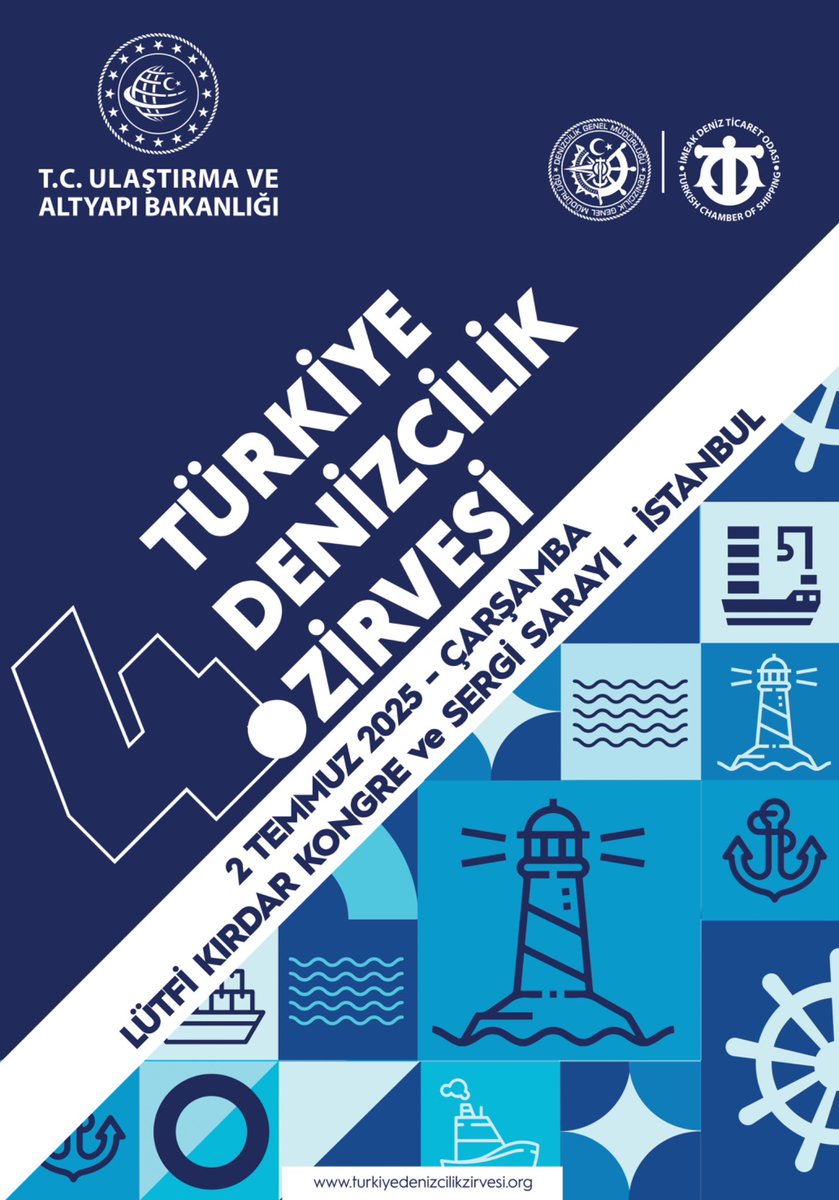 🚢⚓️ 4. Türkiye Denizcilik Zirvesi

Denizcilik sektörünün geleceğine yön vereceğimiz zirve başlıyor. 🌊

🗓️ 2 Temmuz Çarşamba
📍Lütfi Kırdar Kongre ve Sergi Sarayı, İstanbul
🌐 turkiyedenizcilikzirvesi.org

#TürkiyeHızlanıyor 🇹🇷