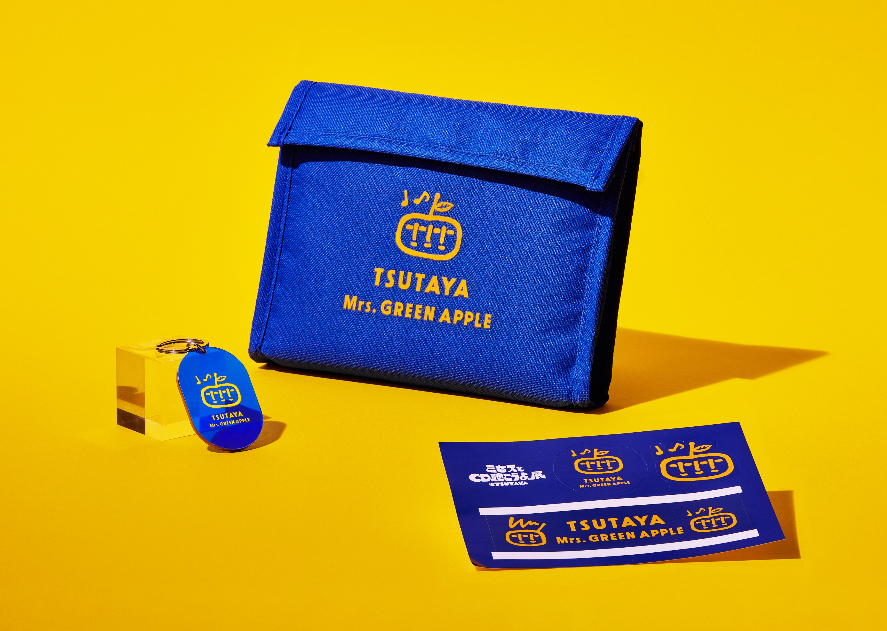 Mrs. GREEN APPLE TSUTAYA まとめ売り Mrs. GREEN APPLE TSUTAYAコラボ 2点セット おまけ付き - メルカリ