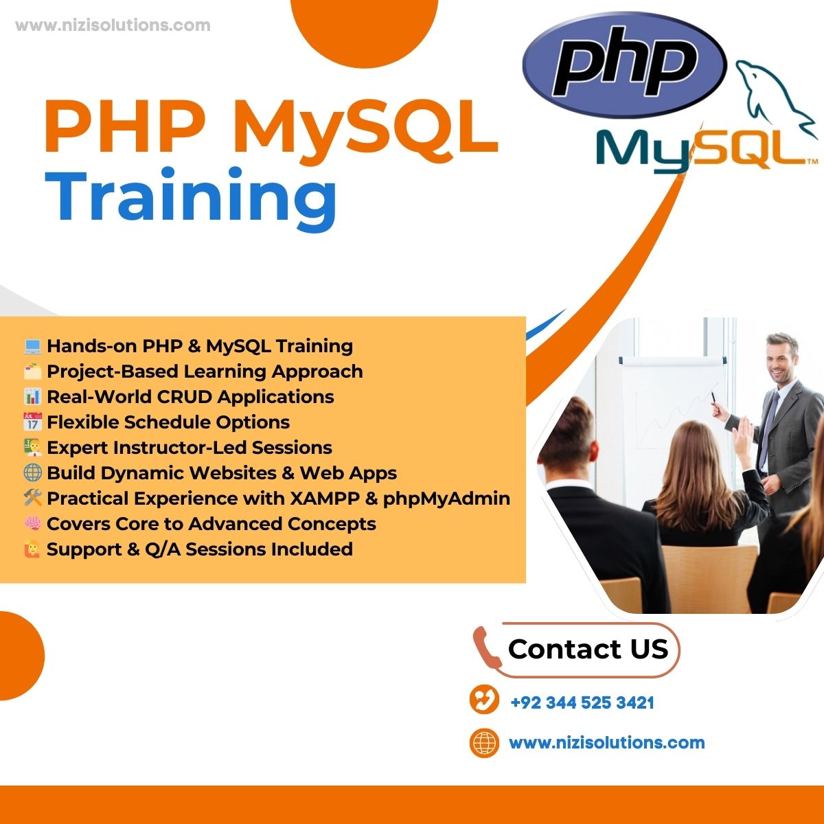 nizisolutions's tweet image. 👉 nizisolutions.com/training/php-m…
#PHPTraining #MySQLCourse #WebDevelopment #CodingBootcamp #LearnPHP #MySQLDatabase #ProgrammingSkills #TechEducation #CodeWithPHP #FullStackDev #PHPDeveloper #SQLTraining #CodingCourse #WebDevTraining #PHPMySQL #DeveloperSkills #TechLearning