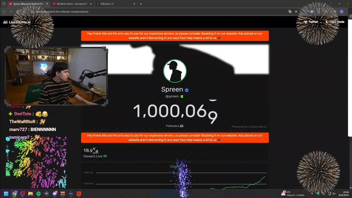 krresito's tweet image. TE QUIERO MUCHO GORDO OTROS 1 MILLÓN GANADOS