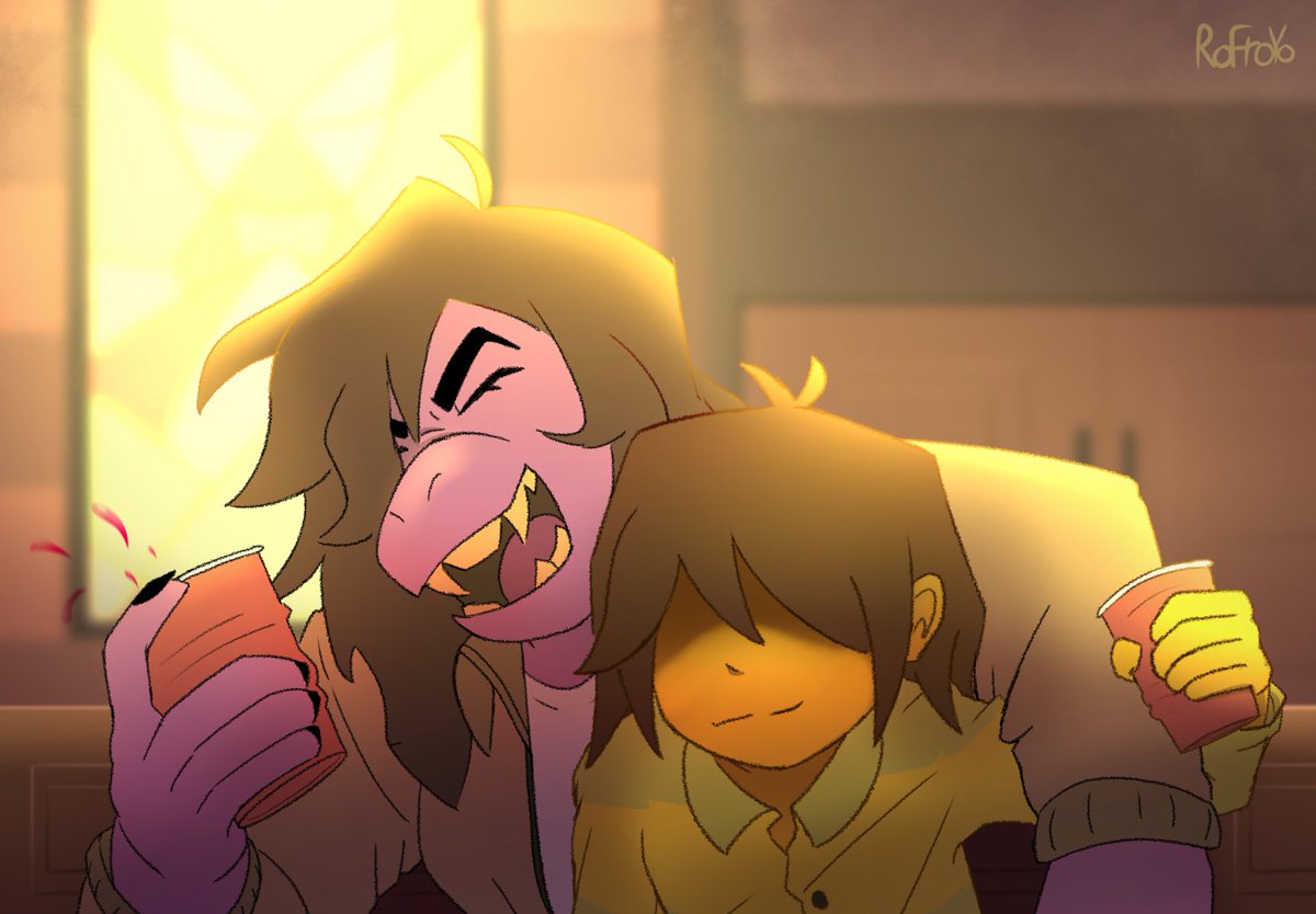 RoFroYo's tweet image. Juice Buds #deltarune #deltarunechapter4 #deltarunefanart