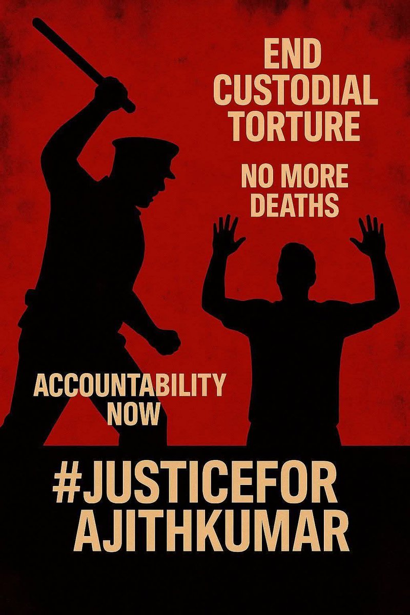 murugesh2712's tweet photo. #JusticeForAjithkumar https://t.co/poTo8kFscD
