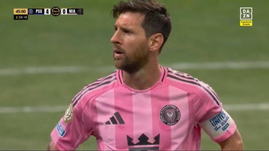 hghdwarf's tweet image. Lionel Messi y el Inter de Miami quedan eliminados del Mundial de Clubes tras ser invitados injustamente. El fútbol ganó y el enano dopante perdió.