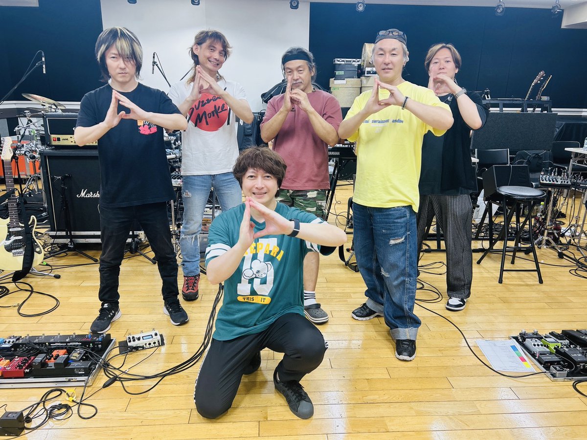 おれパラ2025- 夏場所-

＼公演当日まであと5日！！／
今週末はいよいよ夏場所公演が開催となります！
リハーサルも着々と進んでいる中、
小野さんとバンドメンバーをパシャリ📷✨

✨好評発売中✨
ABEMA PPV配信チケットはこちらから
abema.tv/live-event/1d5…